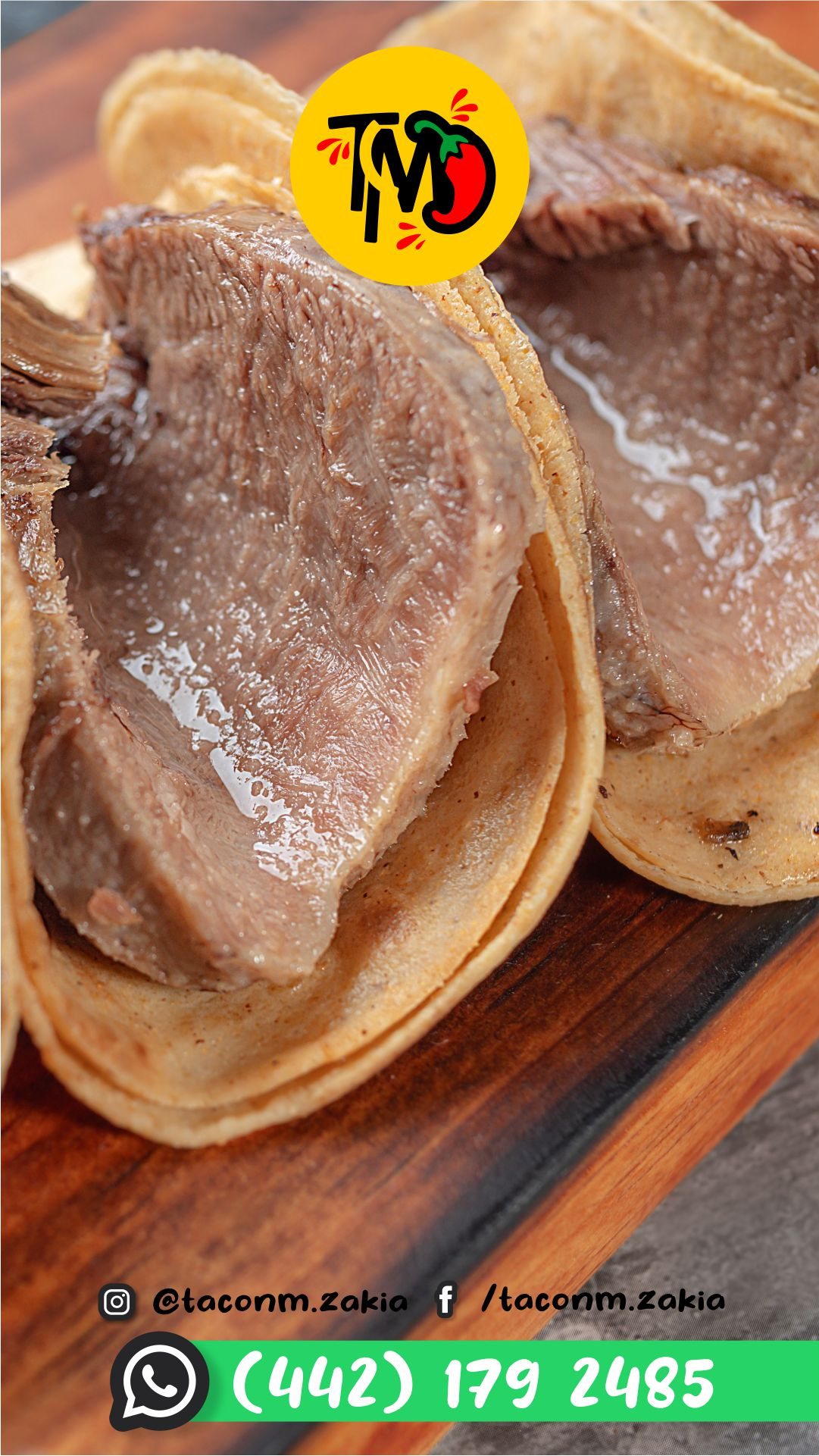 Taco de lengua
