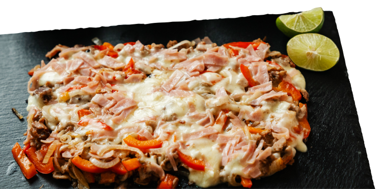 Alambre con queso
