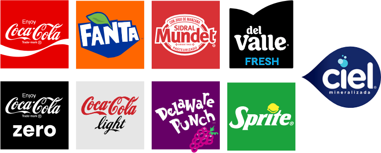 Marcas de refrescos disponibles