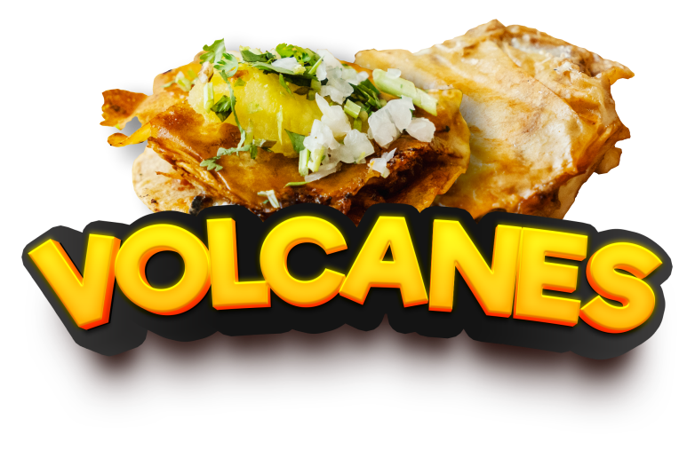 Volcanes de taco con queso